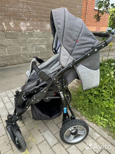Коляска 2 в 1 Adbor Zipp Grey