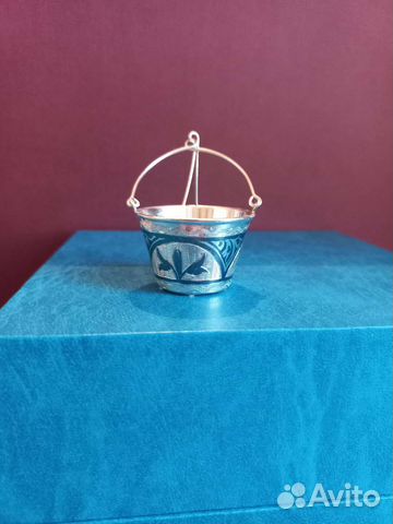 Серебряное ситечко для чайника