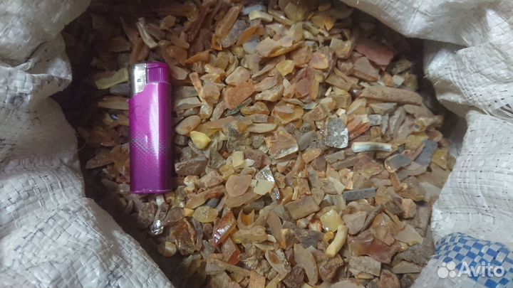 Обрезки янтарные