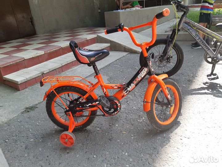 Детский велосипед maxxpro 14 дюймов бу