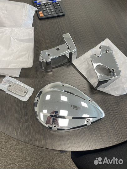 Хром на Honda Shadow VT750C Aero 2009