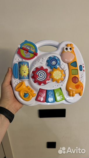 Игрушка музыкальный центр для малышей б/у