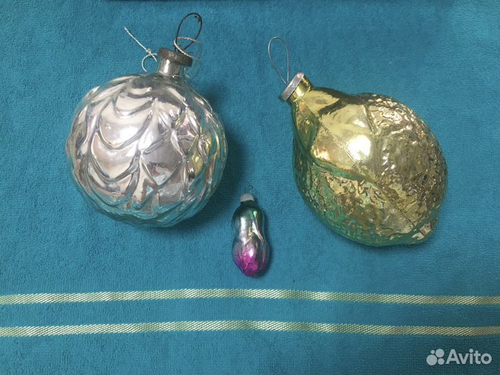 Ёлочные от 50р СССР новогодние игрушки