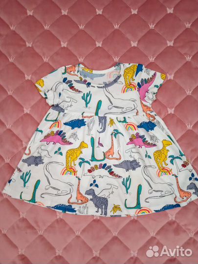 Пакет одежды для девочки(платья) для садика 92 р