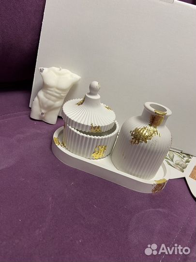 Подарок из гипса