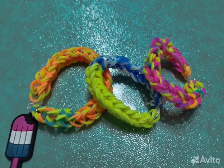 Браслет из резинок, детский браслет из резинок