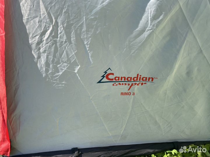 Палатка туристическая 3 местная Canadian Camper Ri