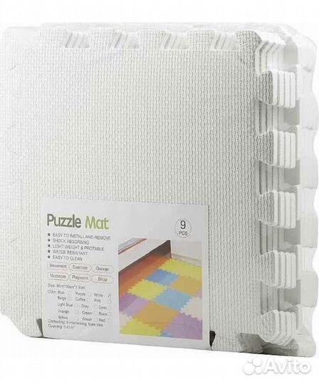 Детский коврик-пазл Meitoku для ползания