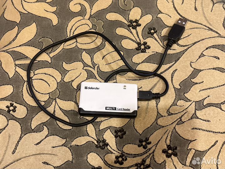 Картридер usb defendr