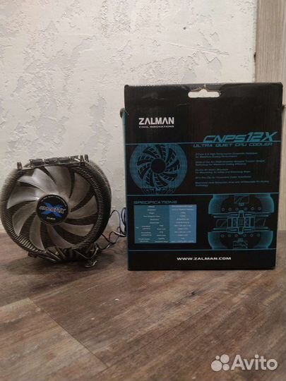 Кулер Zalman cnps12x Ultra Quiet CPU cooler