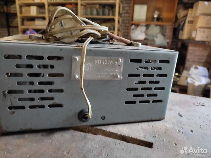 Зарядное устройство для акб СССР