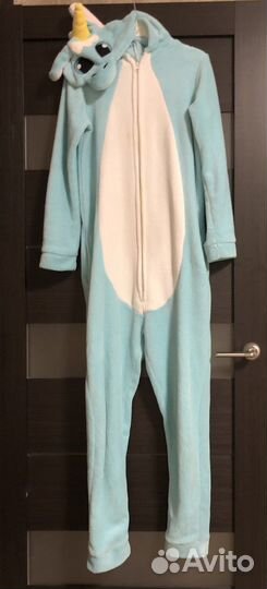 Пижама кигуруми единорог
