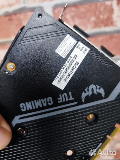 GTX 1660TI 6GB asus TUF gaming