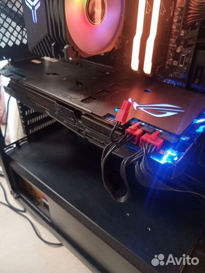 Видеокарта gtx 1080 Asus strix 8gb