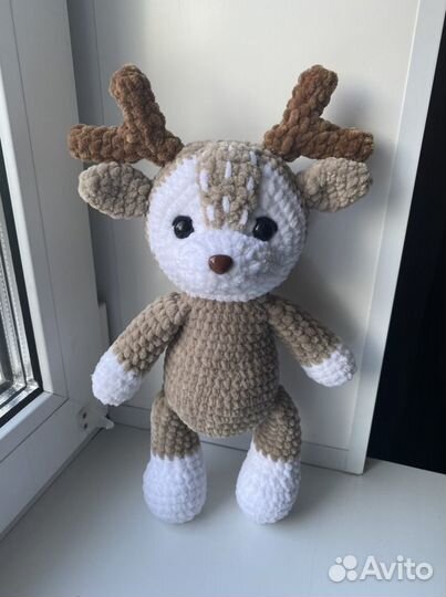 Вязаная игрушка ручной работы