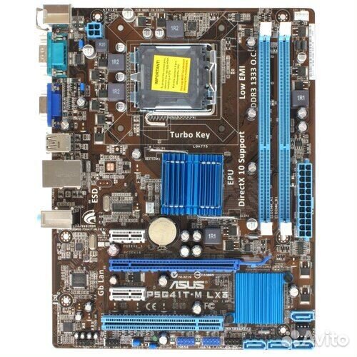 Материнская плата 775 ddr3 Asus P5G41T-M LX3