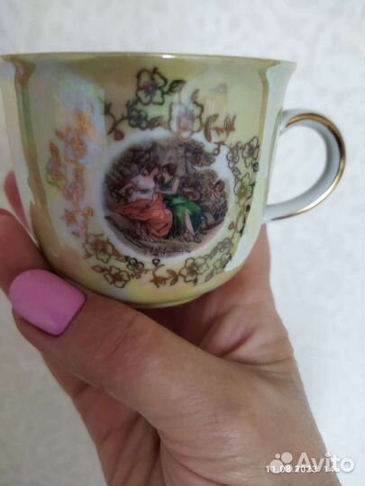 Чайный сервиз Мадонна, ГДР, 6 персон