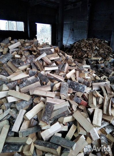 Сухие березовые дрова