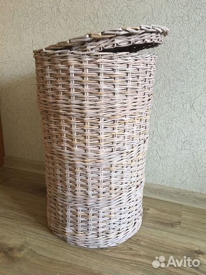 Корзина для белья из бумажной лозы