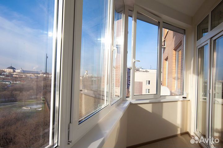 Остекление балконов 