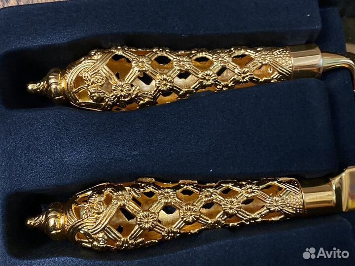 Украшения для торта нож и лопатка