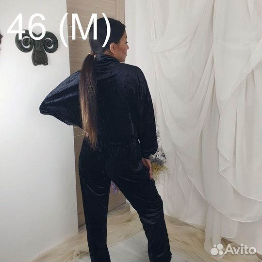 Джемпер велюр ediss