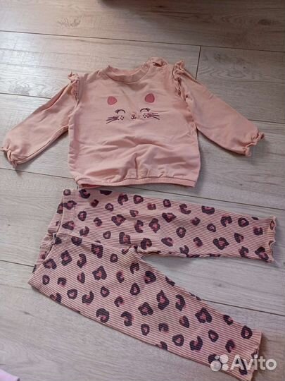 Вещи пакетом на девочку 92