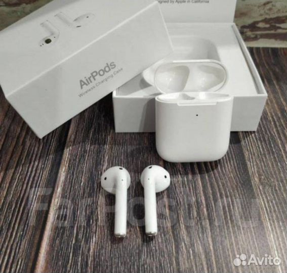 Беспроводные наушники apple airpods 2
