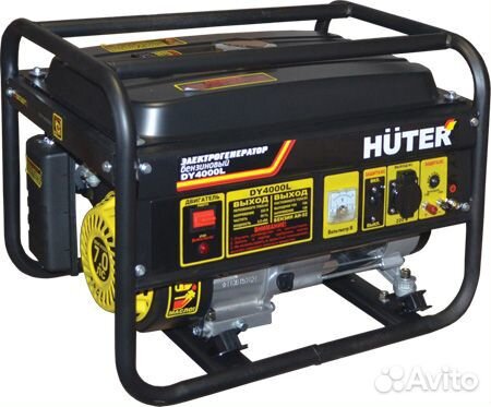 Электростанция бензиновая huter DY 4000 L