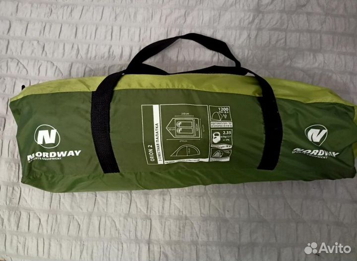 Палатка двухместная nordway