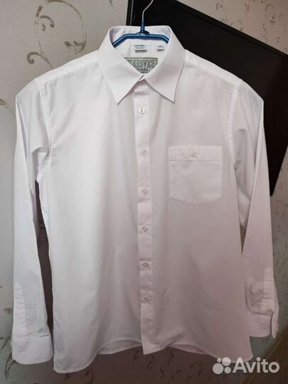 Рубашка белая 152-158