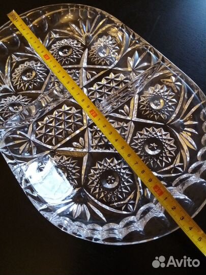 Хрустальная менажница