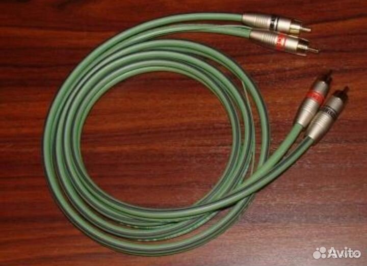 Аналоговый Кабель 2xRCA - 2xRCA Tchernov 0.62m