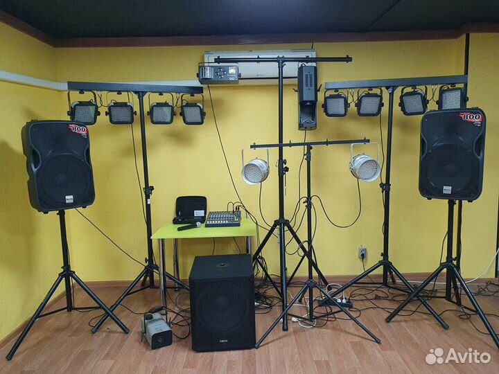 Аренда звукового и светового оборудования