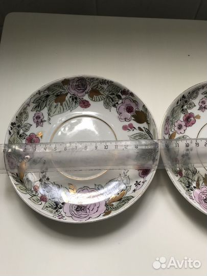 Блюдце фарфор лфз -СССР