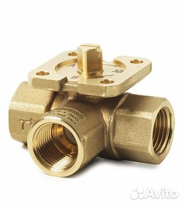 VBI61.15-4: Клапан шаровой 3-ходовой, внутрення р