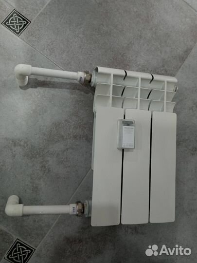 Радиатор отопления с датчиком