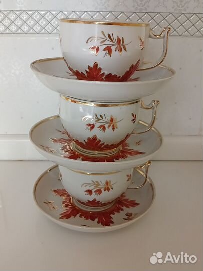 Чайная пара вербилки СССР