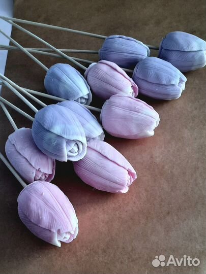 Тюльпаны из шоколадной Бельгийской глазури оптом