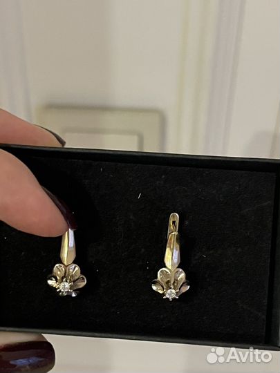Серьги с бриллиантами