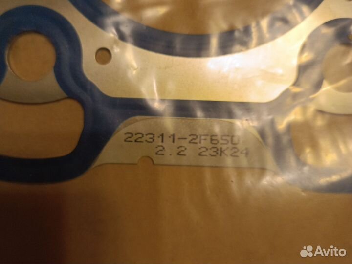 Прокладка гбц kia sorento XM FL 2.2 crdi