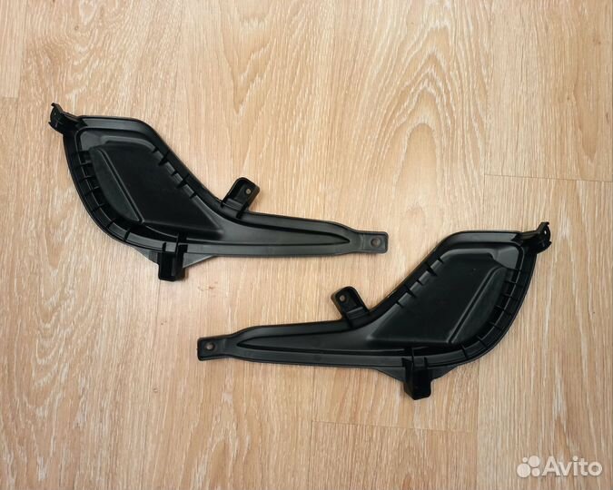 Заглушка туманки Hyundai Solaris 2010-2014