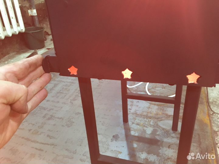 Мангал с электроприводом