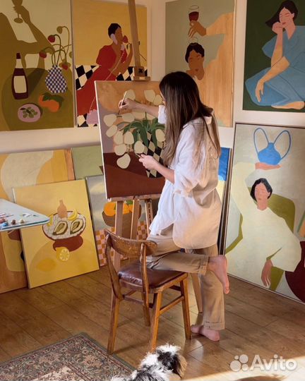 Постер А3 'Tulips'