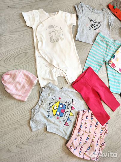 Вещи пакетом для девочки