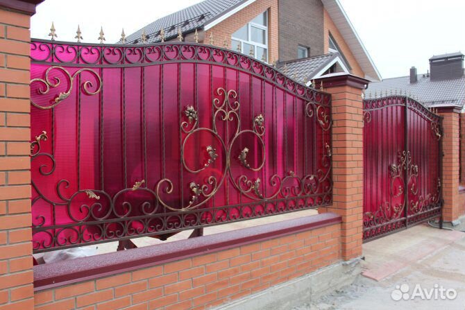 Кованые ворота
