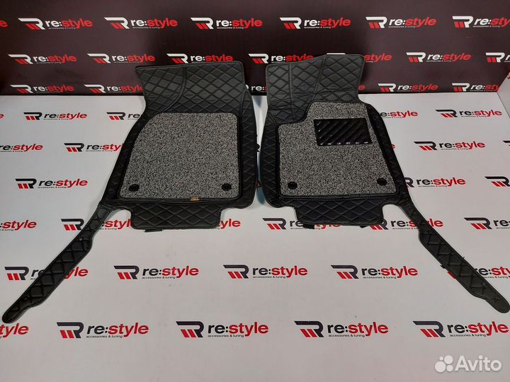 Ковры салона 3D Lexus RX350 10-15г Правый руль Чер