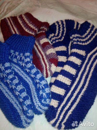 Следки вязаные ручной работы