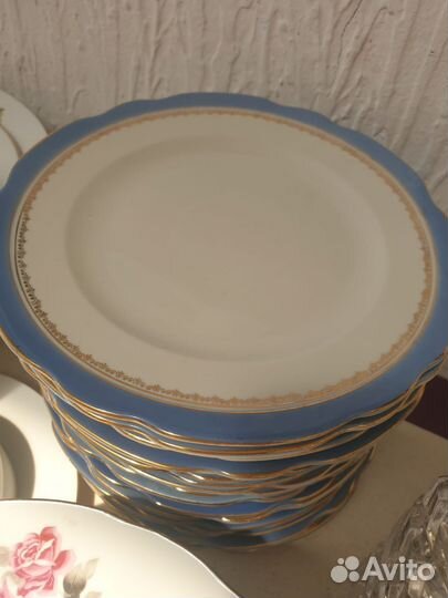 Тарелки Коростень СССР,клеймо,советский фарфор