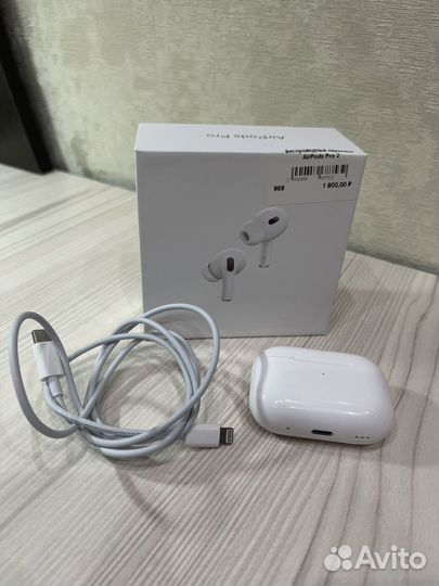 Не оригинальные наушники apple airpods pro 2